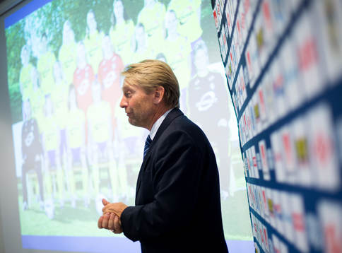 Thomas Dennerby, avgående förbundskapten för Sverige