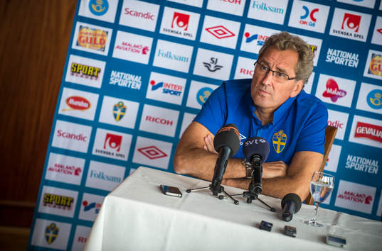 Presskonferens med Erik Hamrén, förbundskapten