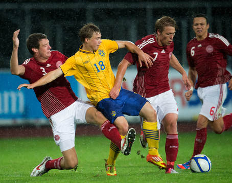 Patrick Jensen, Viktor Fishcer, Patrick Olsen, Danmark,