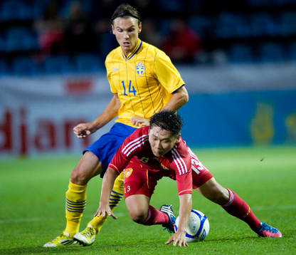 Albin Ekdal, Sverige och Jianye Liu, Kina