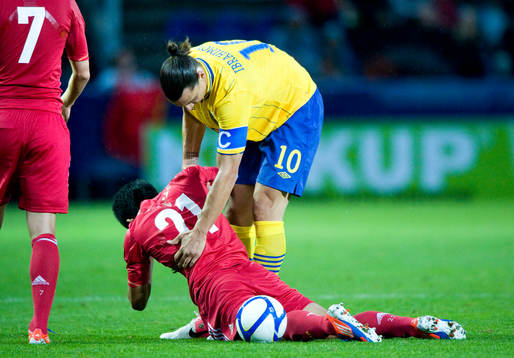 Fair play, Zlatan Ibrahimovic, Sverige