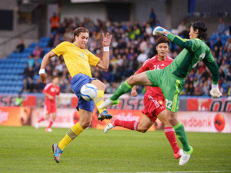 Johan Elmander, Sverige