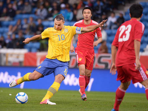 Zlatan Ibrahimovic, Sverige