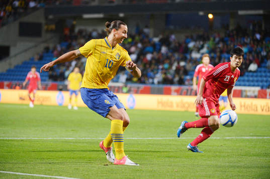 Zlatan Ibrahimovic, Sverige och Xian Yu, Kina