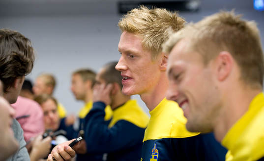 Rasmus Elm och Sebastian Larsson