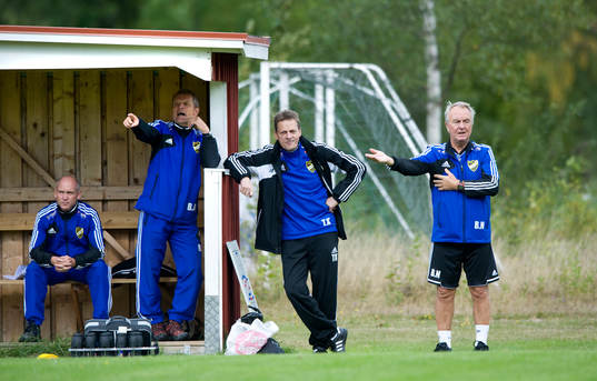 Rickard Svensson, Björn Andersson och Bosse Nilsson,