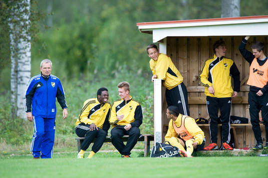 IFK Hässleholms bänk, lagledarbänk, Björn Andersson,