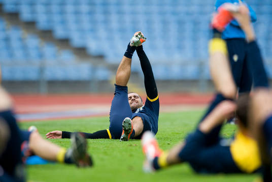 Uppvärmning, Emir Bajrami