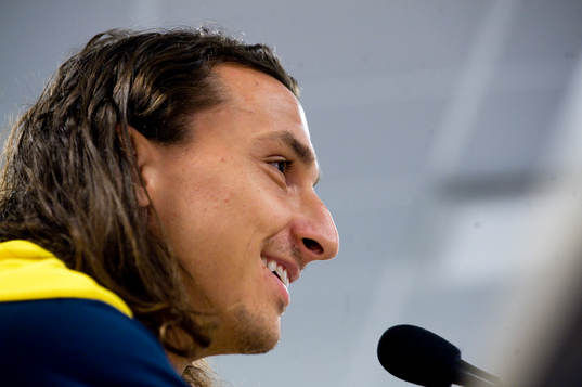 Zlatan Ibrahimovic, presskonferens