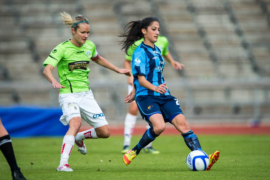Stina Segerström, Göteborg och Susan Varli, Djurgården
