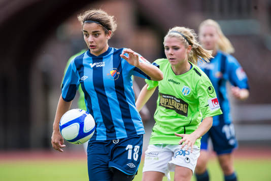 Renée Slgers, Djurgården och Ingrid Wells, Göteborg
