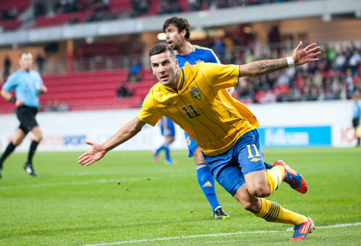 Mikael Ishak, Sverige, jubel