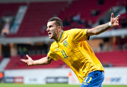 Mikael Ishak, Sverige, jubel