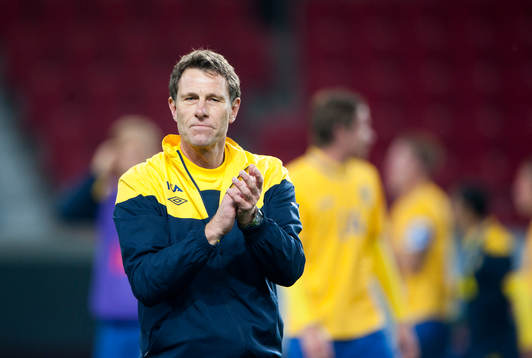Håkan Ericson, tränare, Sverige, jubel