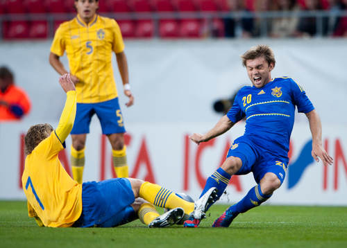 Oscar Hiljemark, Sverige, Oleksandr Karavayev, Ukraina