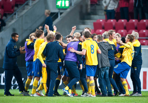 Jubel i Sverige