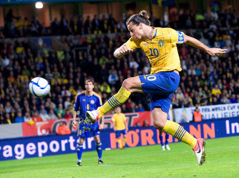 Zlatan Ibrahimovic, Sverige, jättechans