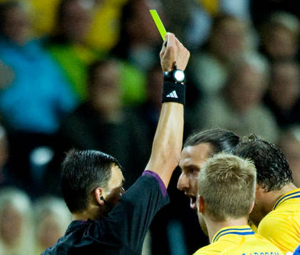 Varning, Zlatan Ibrahimovic, Sverige