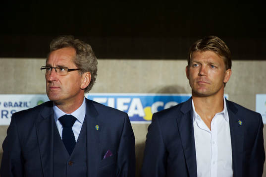 Erik Hamrén, förbundskapten, Marcus Allbäck, players