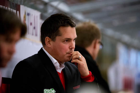 Tomas Montén., tränare Timrå