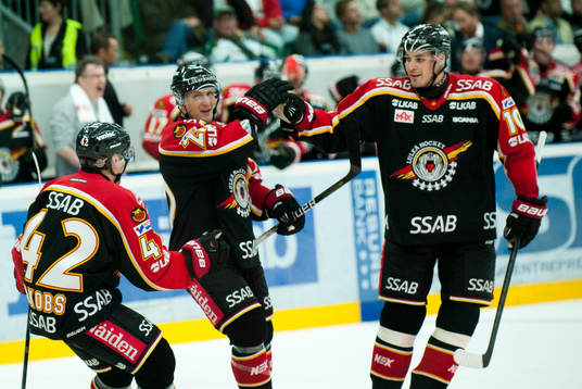 Joonas Vihko, Johan Fransson, Jens Jakobs, Luleå, jubel