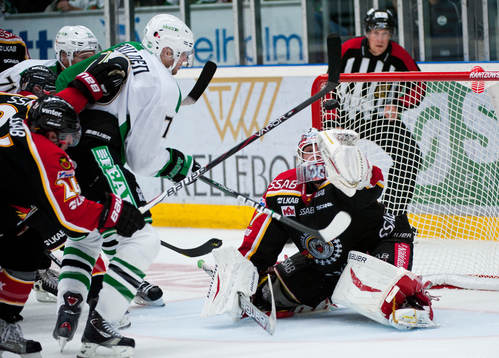 Mike Iggulden, Rögle, framför, Johan Gustafsson,