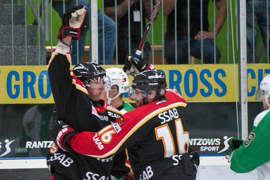 Kim Hirschovits, jubel,  Luleå