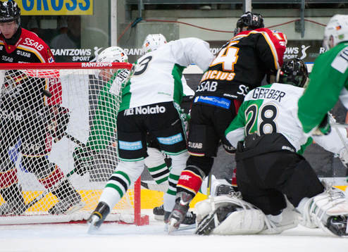 Kim Hirschovits, trycker in pucken, Luleå