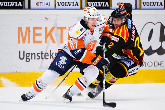 Robert Rosén, Växjö, och Jörgen Sundqvist, Brynäs
