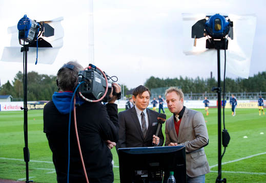 TV-team, Niklas Jarelind, TV4 och Anders Andersson,