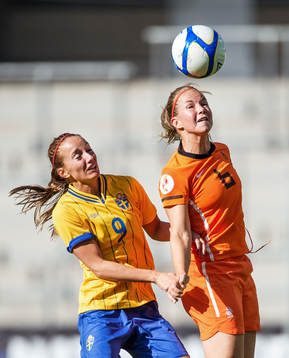 Kosovare Asllani, Sverige, Anouk Hoogendijk, Holland,