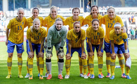 Caroline Seger, Lina Nilsson, Linda Sembrant, Emma
