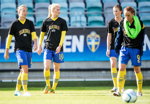 Lina Nilsson, Sofia Jakobsson, Emma Berglund, Kosovare