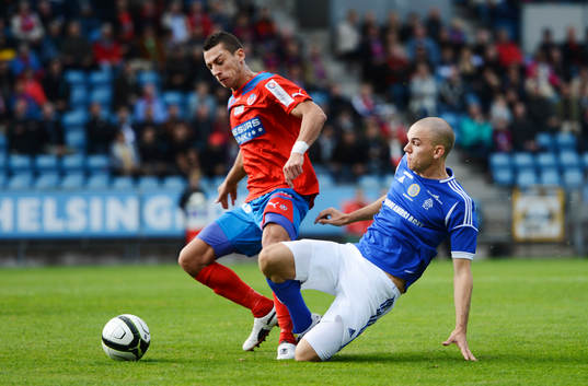Nikola Djurdjic, Helsingborg och Marcus Danielson.