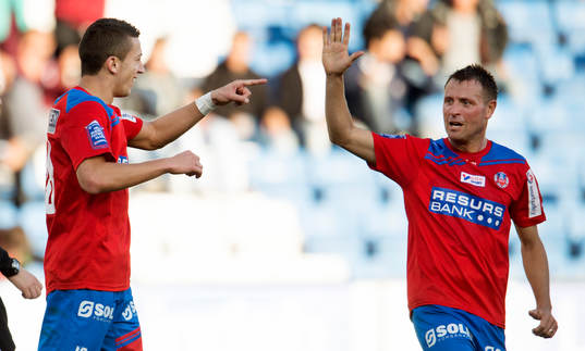 Nikola Djurdjic, Erik Wahlstedt, Helsingborg jubel