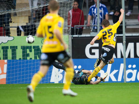 Marcus Rohdén, Elfsborg, gör 0-1