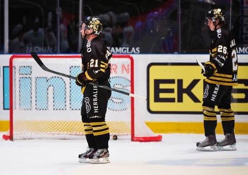 Christian Sandberg och Mattias Janmark-Nylén, AIK, deppar