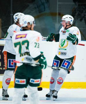 Per Åslund, Färjestad, jublar