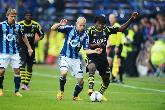 Petter Gustafsson, Djurgården och Mohamed Bangura, AIK