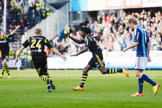 Mohamed Bangura, AIK, jubel