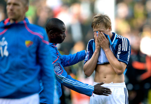 Emil Bergström, Djurgården deppar