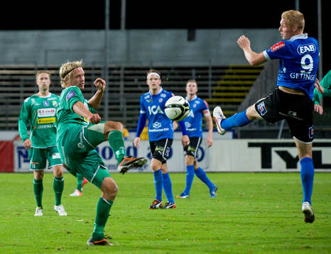 Gudjon Baldvinsson, Halmstad och David Bennhage, Ljungskile
