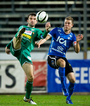 Aleksander Kitic, Ljungskile och Rickard Magyar, Halmstad