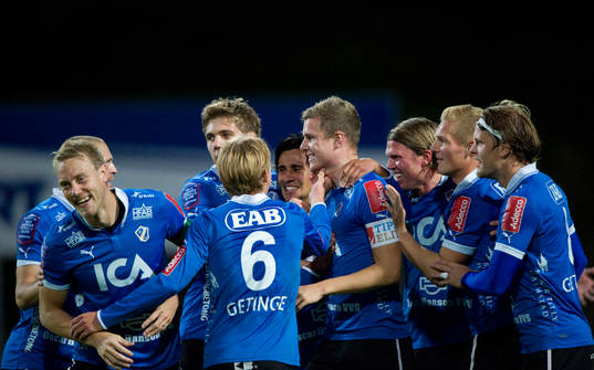 1-0, tycks Rickard Magyar, Halmstad