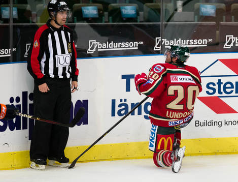 Joel Lundqvist, Frölunda, jubel