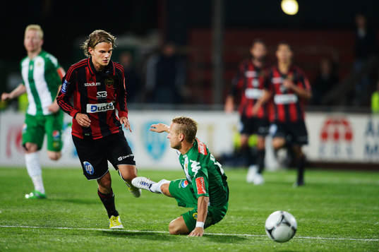 Erik Sandin, Hammarby dras ner av Pontus Segerström,