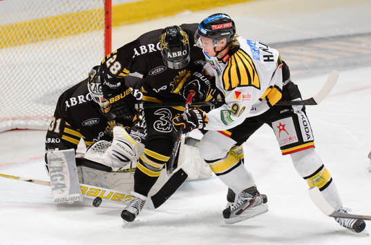 AIK Daniel Larsson, målvakt, Andreas Frisk, Brynäs Johan