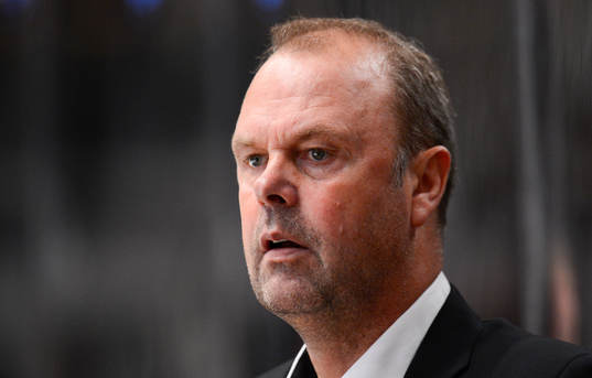Per-Erik Johnsson, tränare AIK.  Brynäs van 3-4