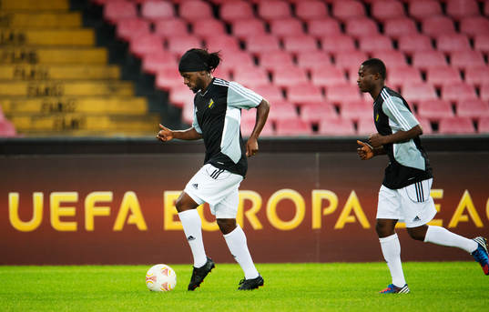 Bläddra bland fler bilder av Fotboll, Europa League, AIK, förhands