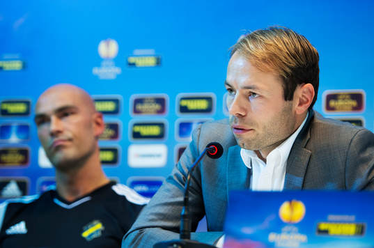 Daniel Majstorovic och Andreas Alm, tränare